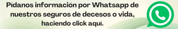 Pídanos información por Whatsapp de nuestros seguros de